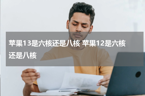 苹果13是六核还是八核 苹果12是六核还是八核