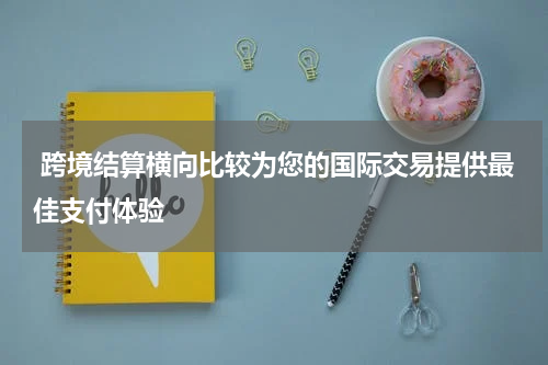  跨境结算横向比较为您的国际交易提供最佳支付体验