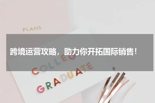  跨境运营攻略，助力你开拓国际销售！